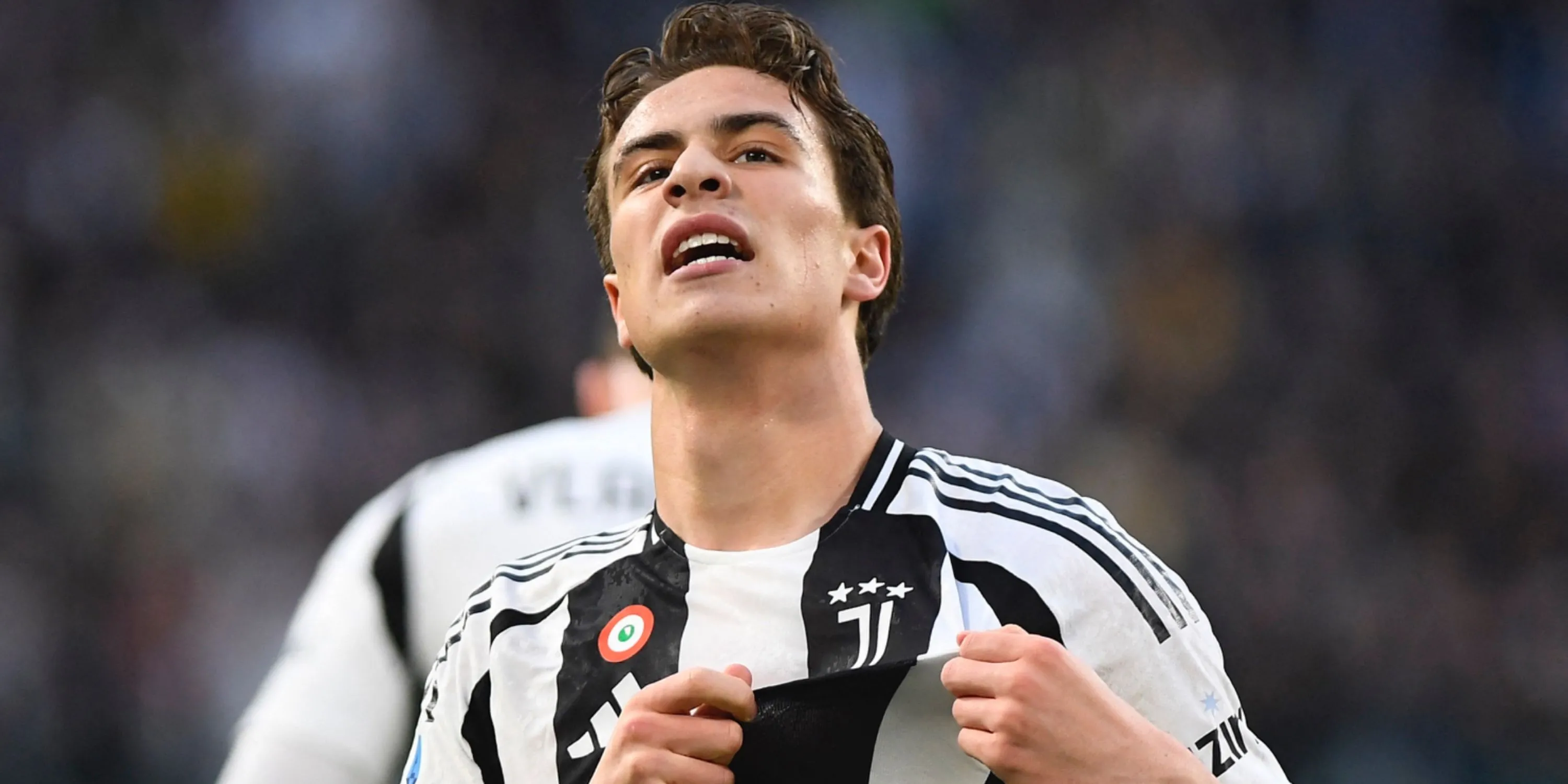 Kenan Yildiz thi đấu trong màu áo Juventus tại Serie A