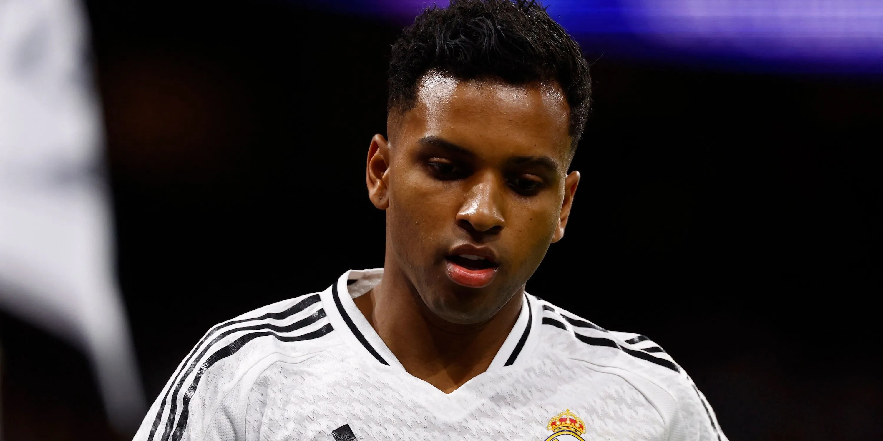 Rodrygo của Real Madrid trong một trận đấu
