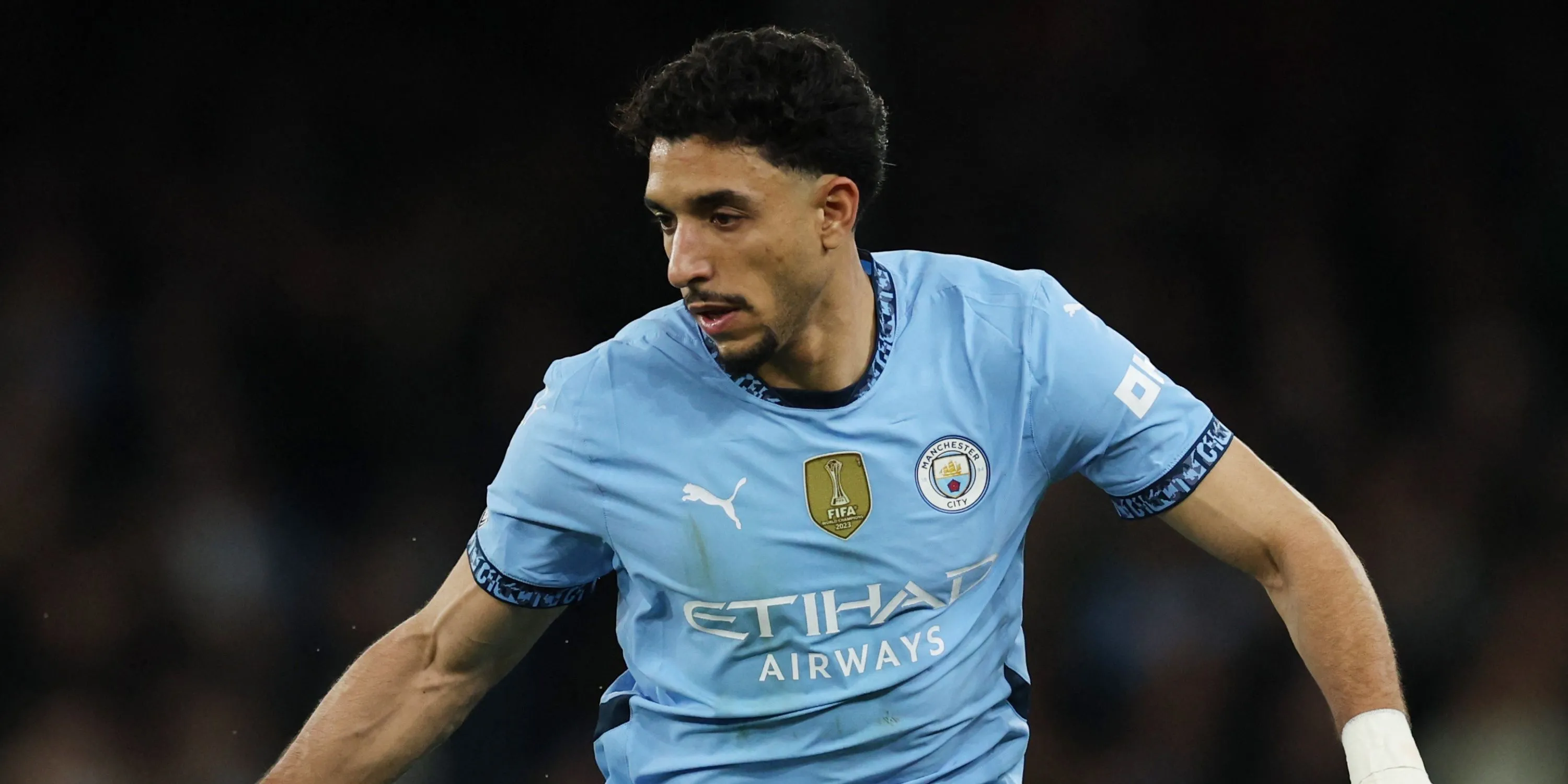 Tân binh Omar Marmoush trong màu áo Manchester City