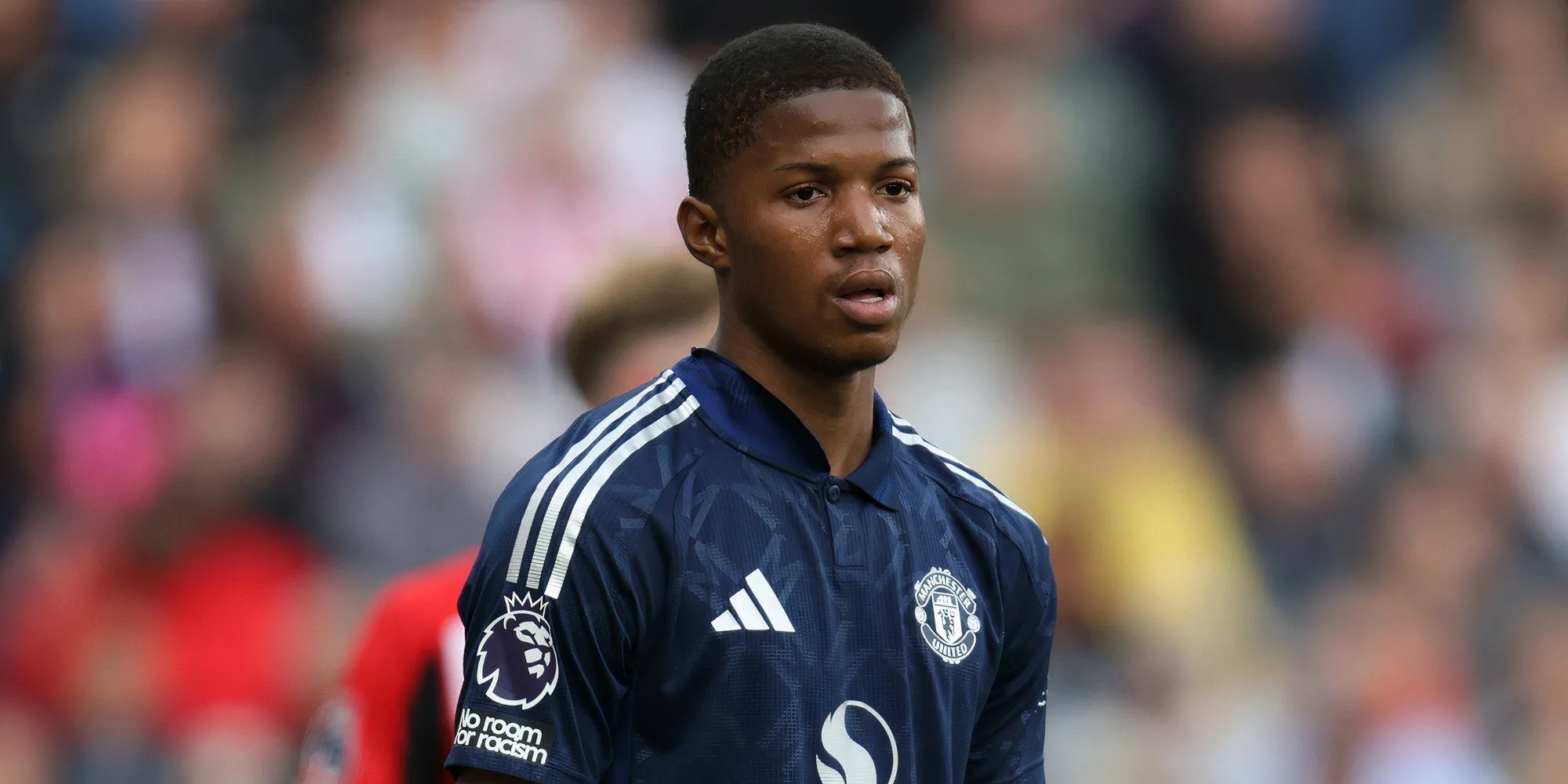 Tiền đạo trẻ Chido Obi thi đấu nỗ lực trong màu áo Manchester United tại Premier League