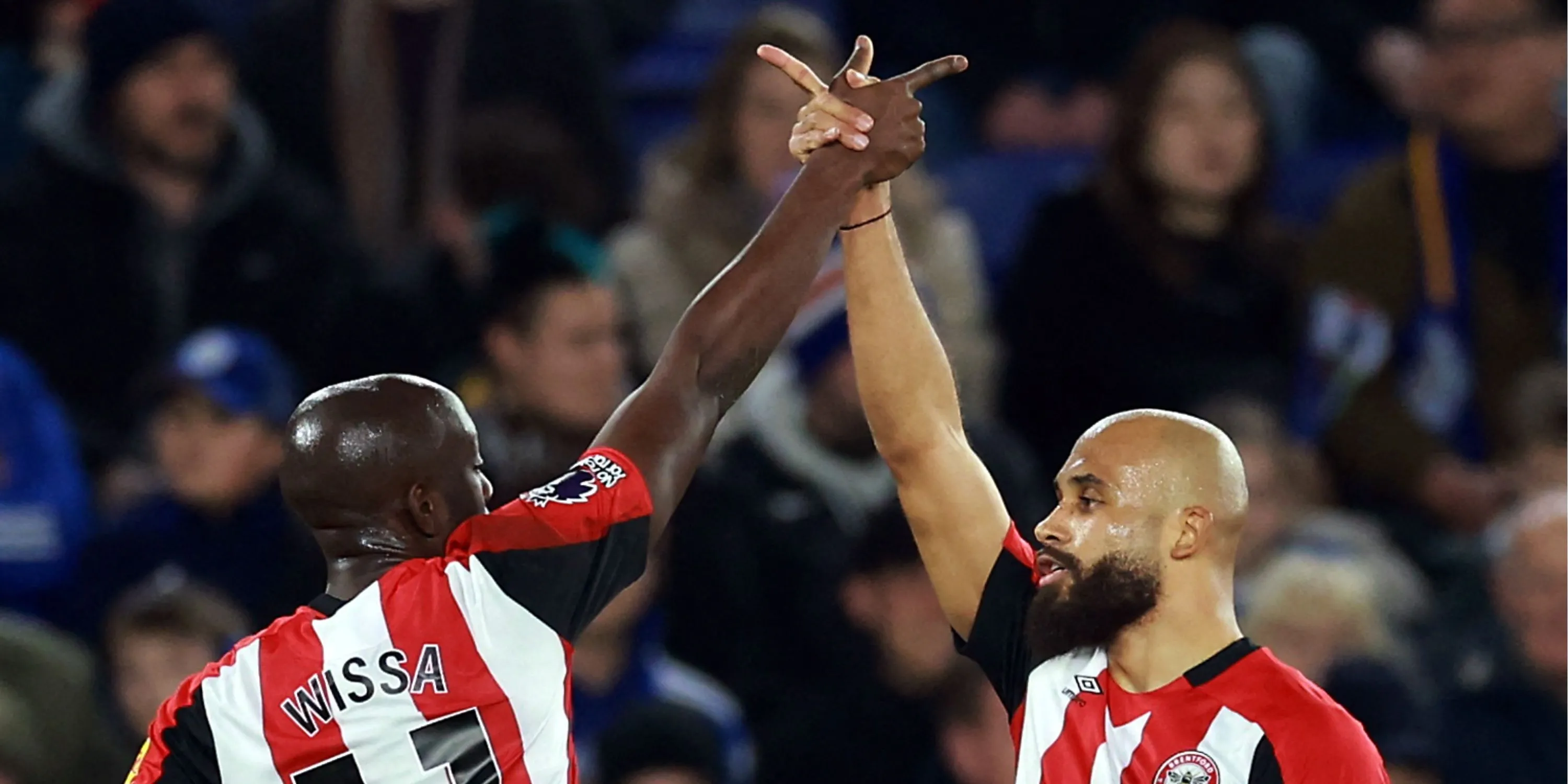 Bryan Mbeumo và Yoane Wissa, bộ đôi tấn công của Brentford