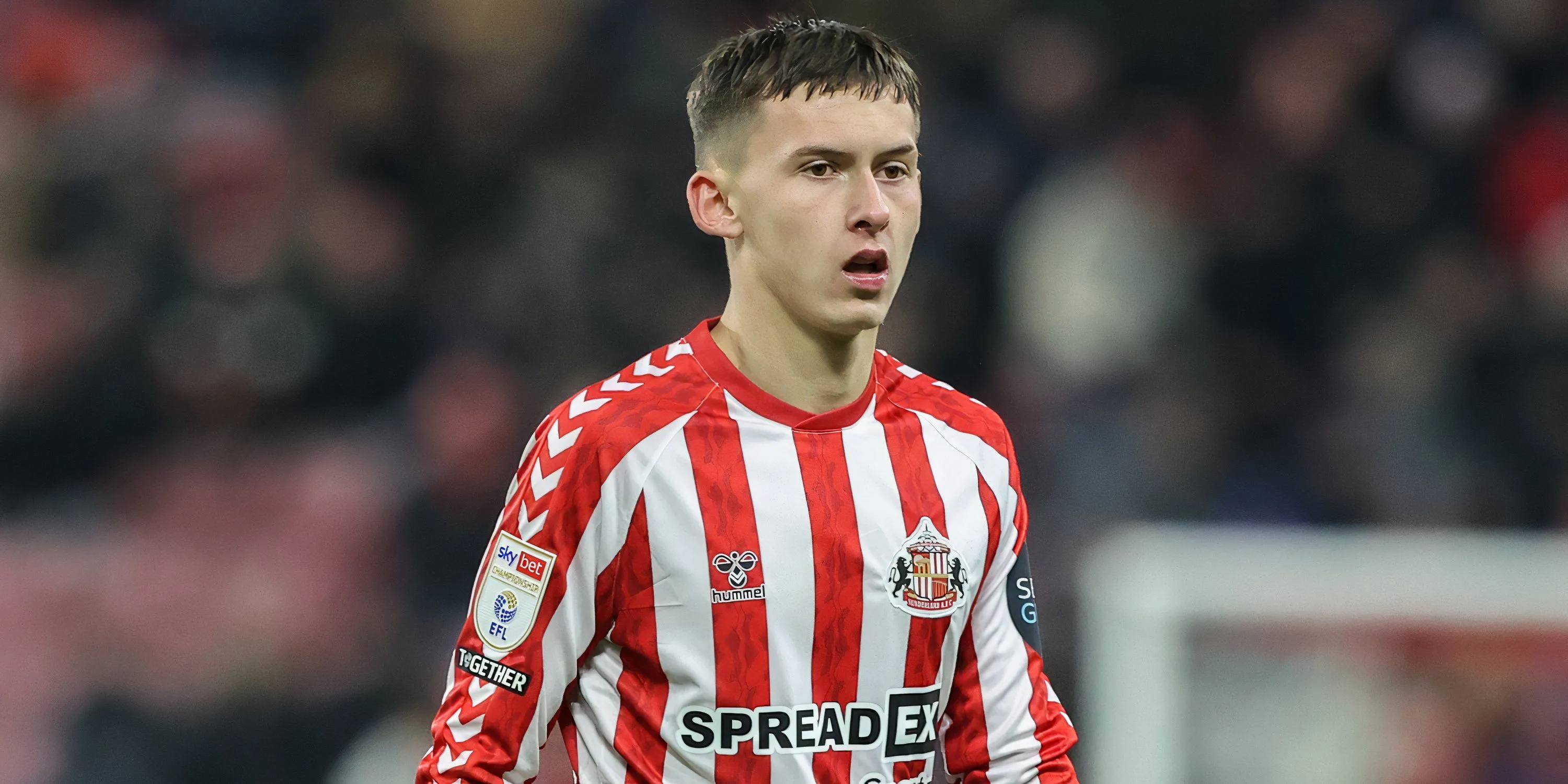 Chris Rigg thi đấu cho Sunderland