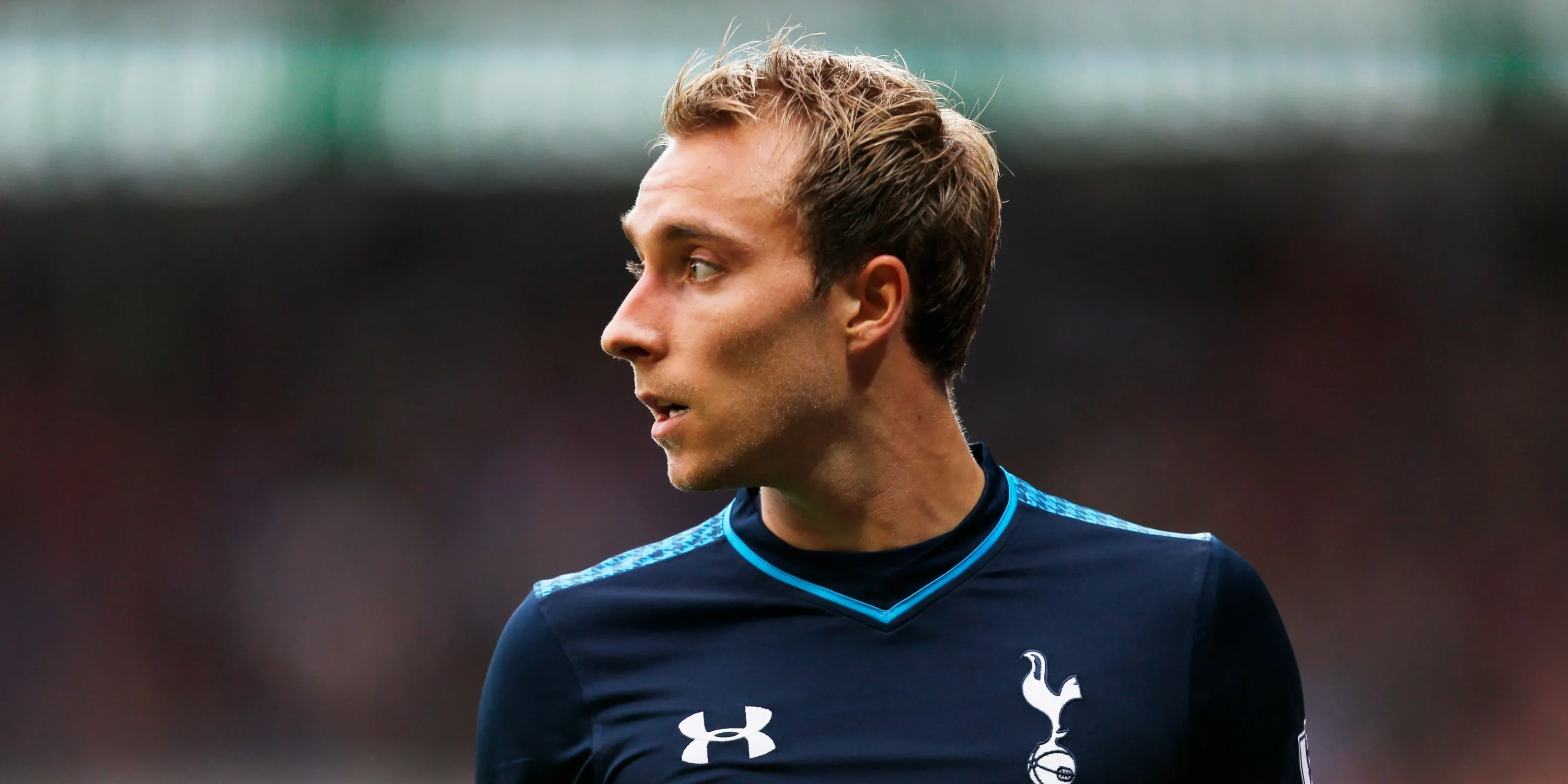 Christian Eriksen khi còn thi đấu cho Tottenham