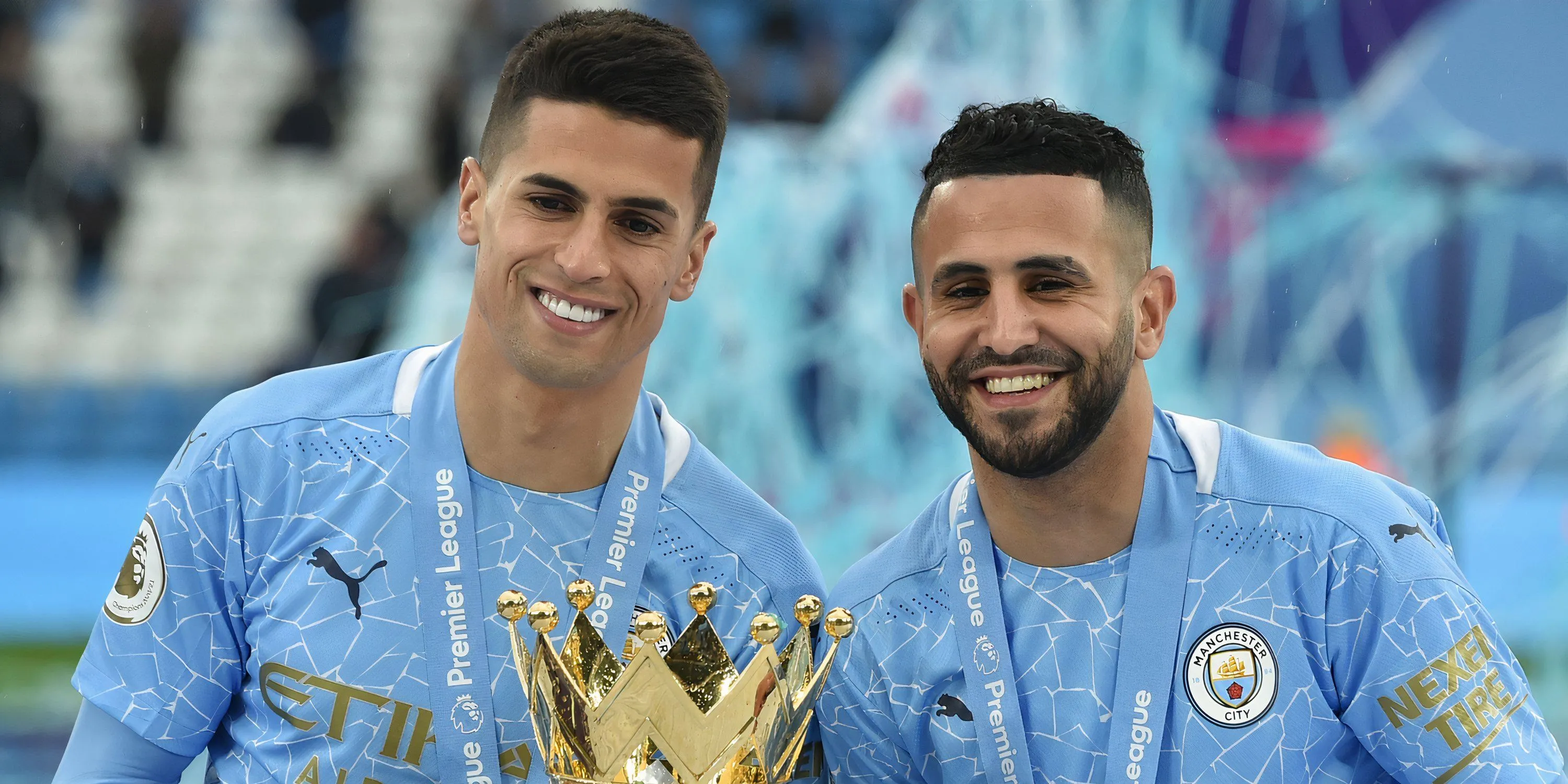 Man City vô địch Premier League cùng Cancelo và Mahrez