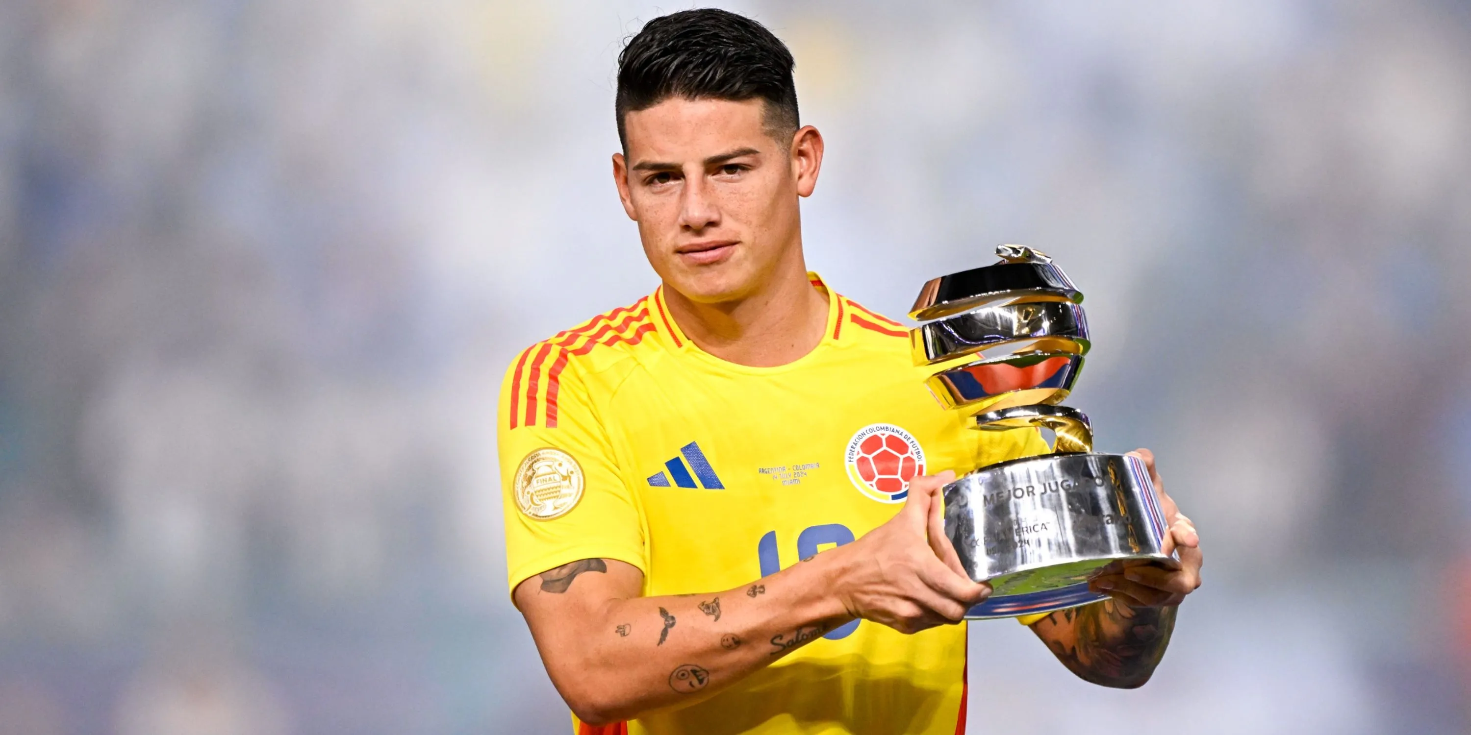 James Rodriguez, siêu sao người Colombia, được ngưỡng mộ bởi hơn 53 triệu người hâm mộ trên mạng xã hội Instagram.