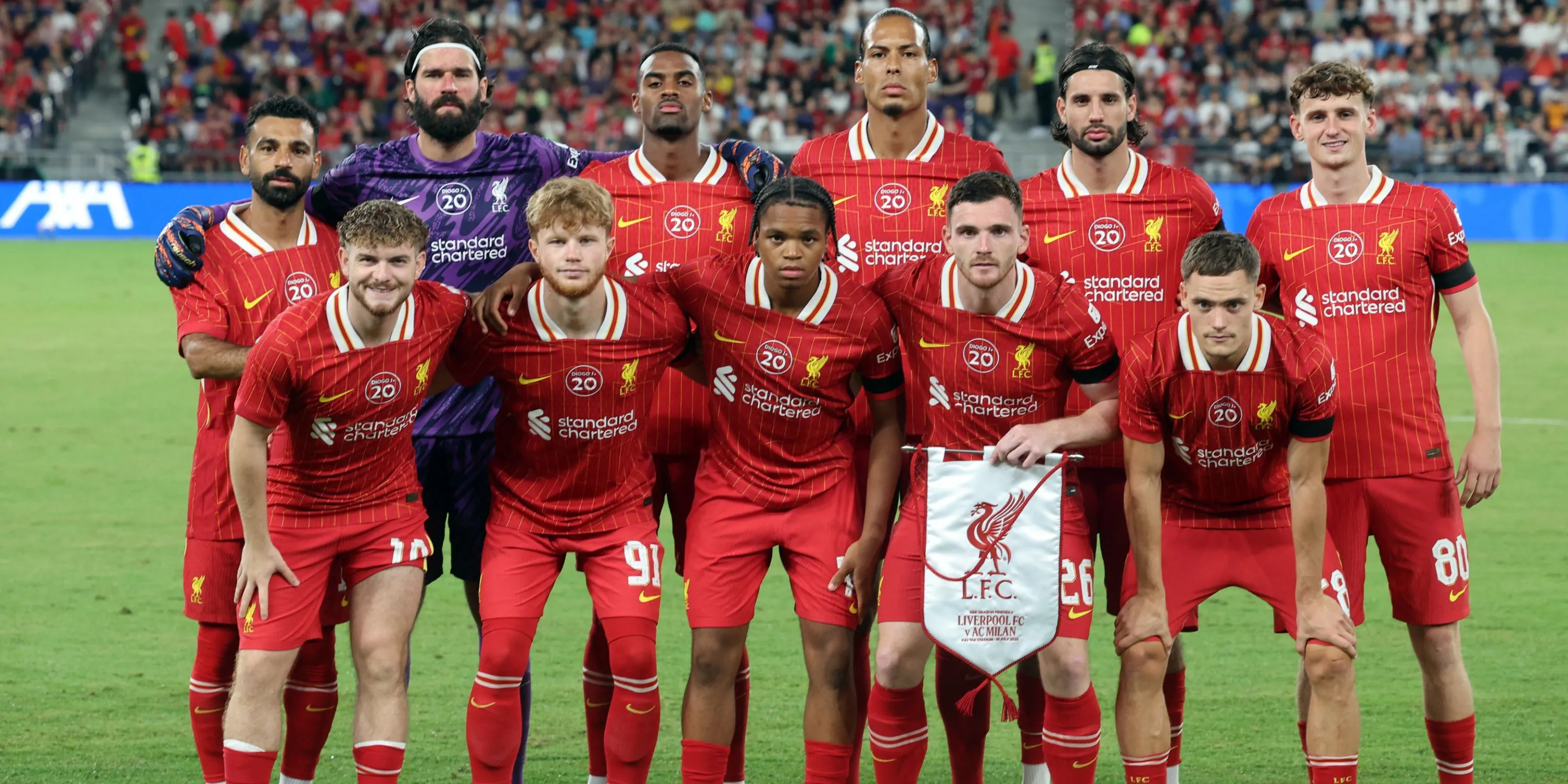 Rio Ngumoha trình diễn ấn tượng trong trận giao hữu Liverpool vs AC Milan