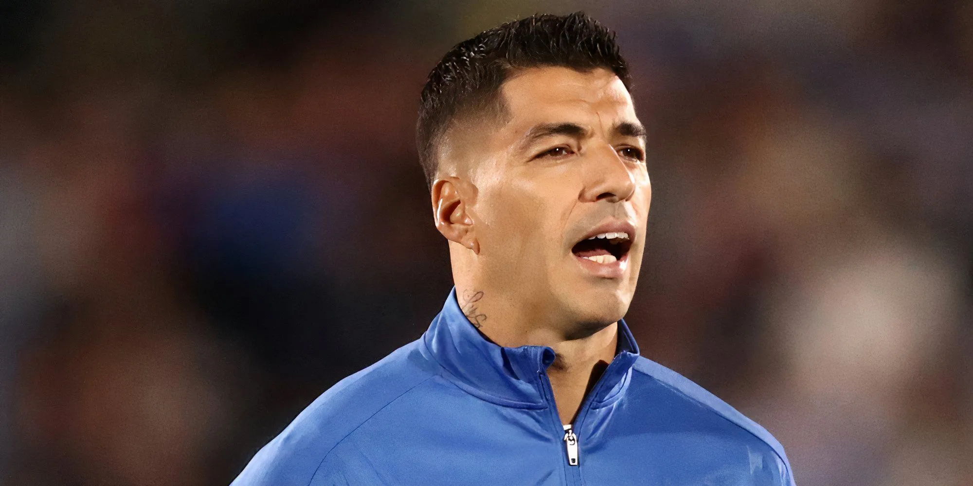 Tiền đạo Luis Suarez của Uruguay, một trong những ngôi sao bóng đá sở hữu gần 50 triệu người theo dõi trên Instagram.