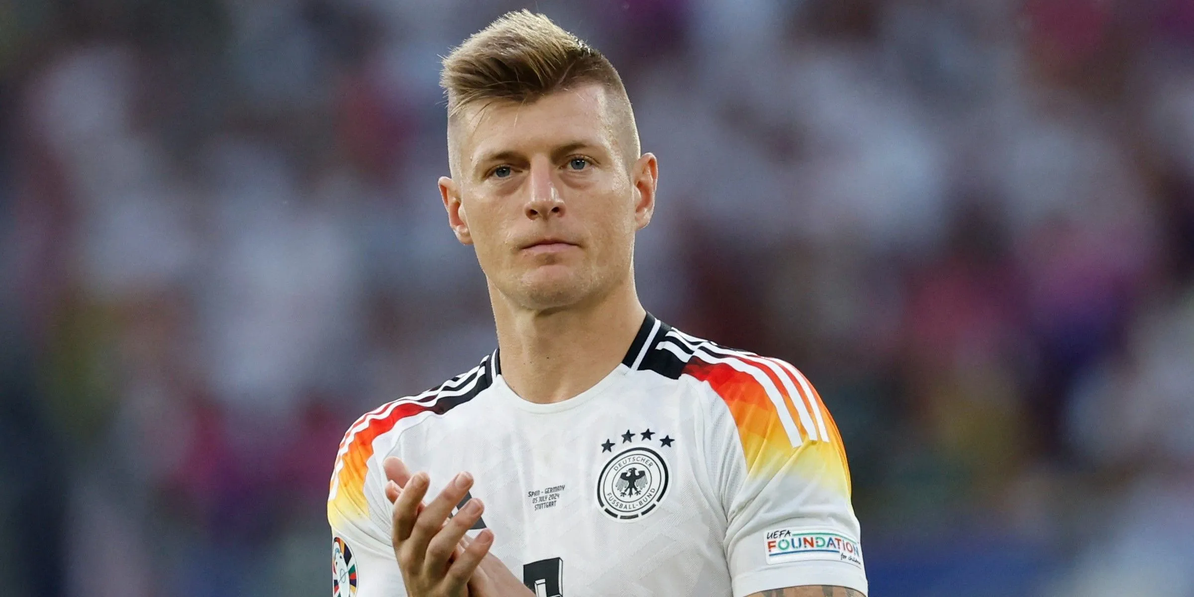 Tiền vệ Toni Kroos của Real Madrid, biểu tượng của bóng đá Đức, với lượng người theo dõi ấn tượng trên Instagram.