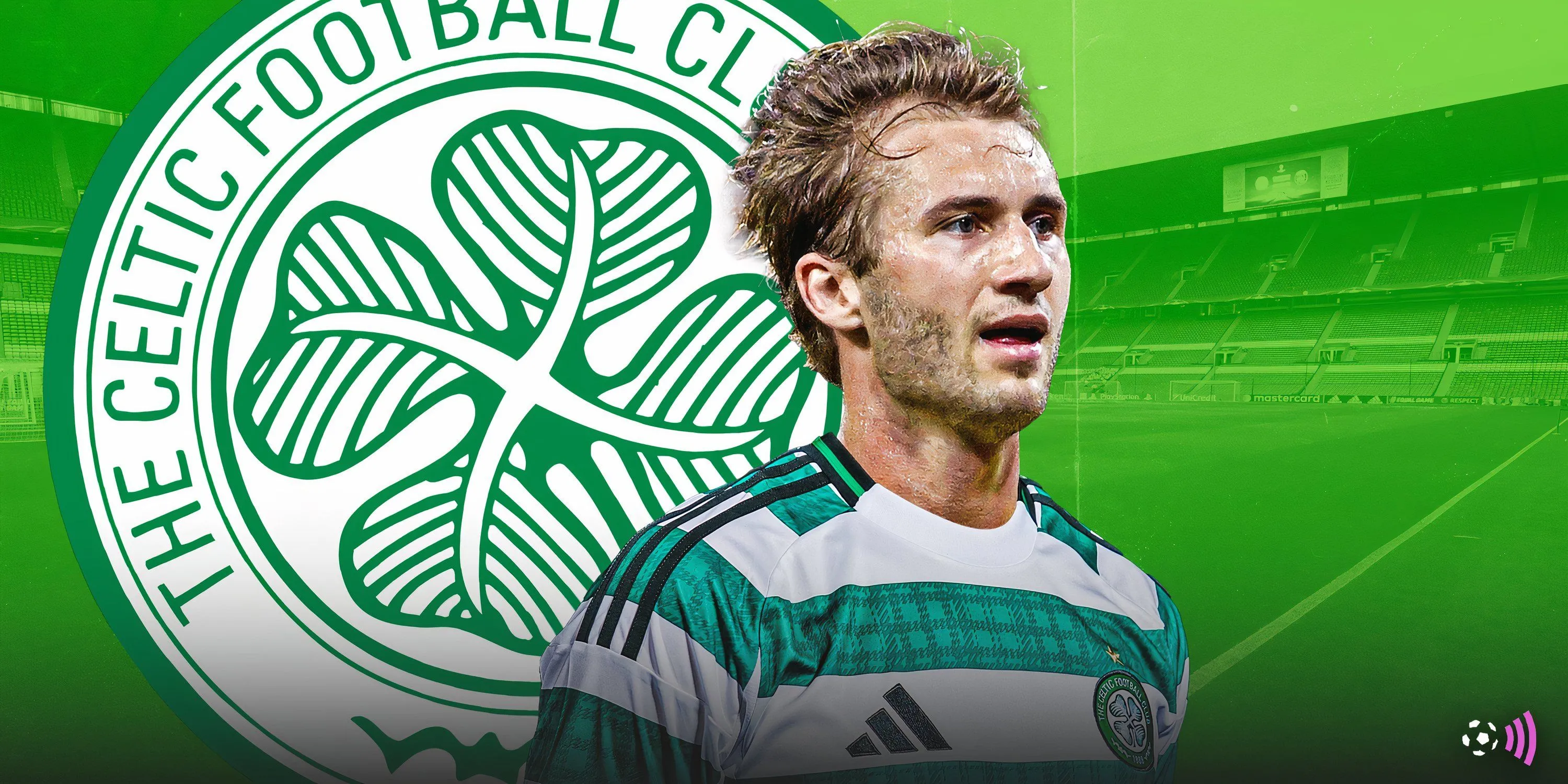 Tiền vệ Benjamin Nygren thi đấu cho Celtic tại giải Scottish Premiership.
