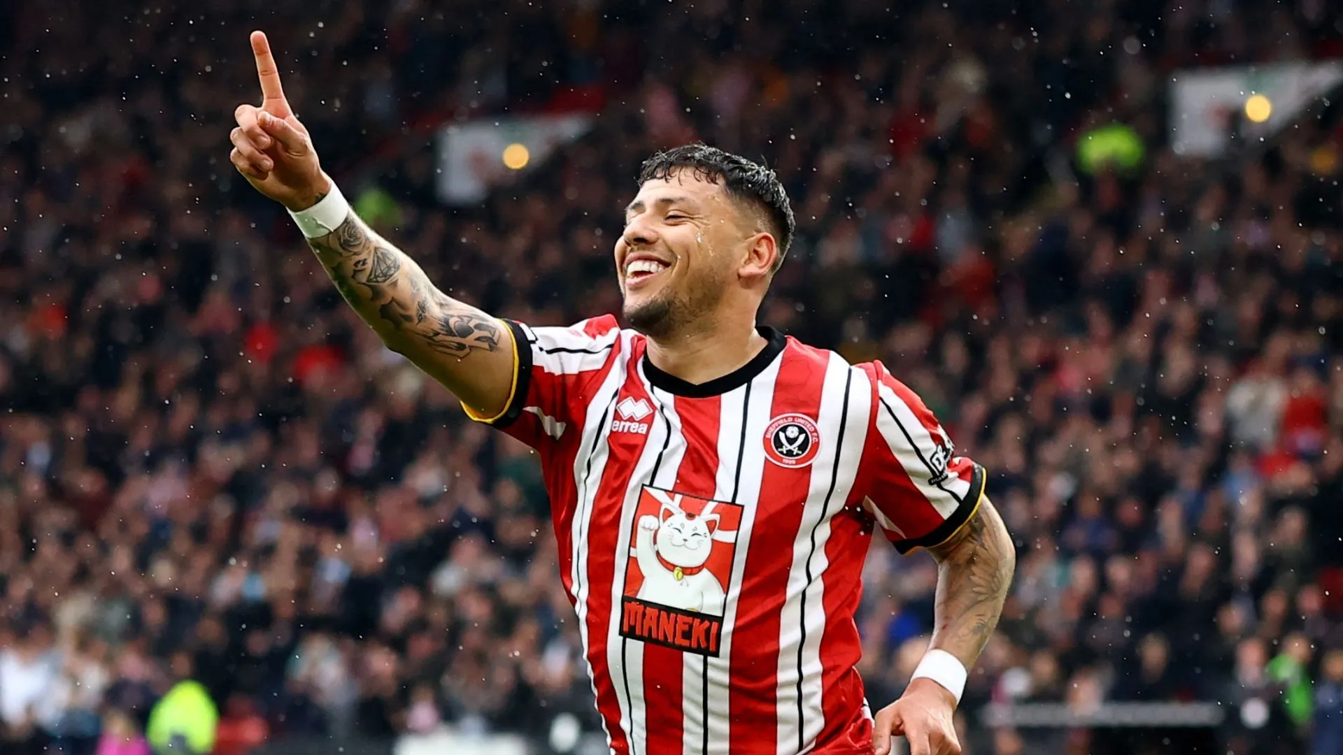 Gus Hamer trong màu áo Sheffield United, mục tiêu chuyển nhượng mùa đông