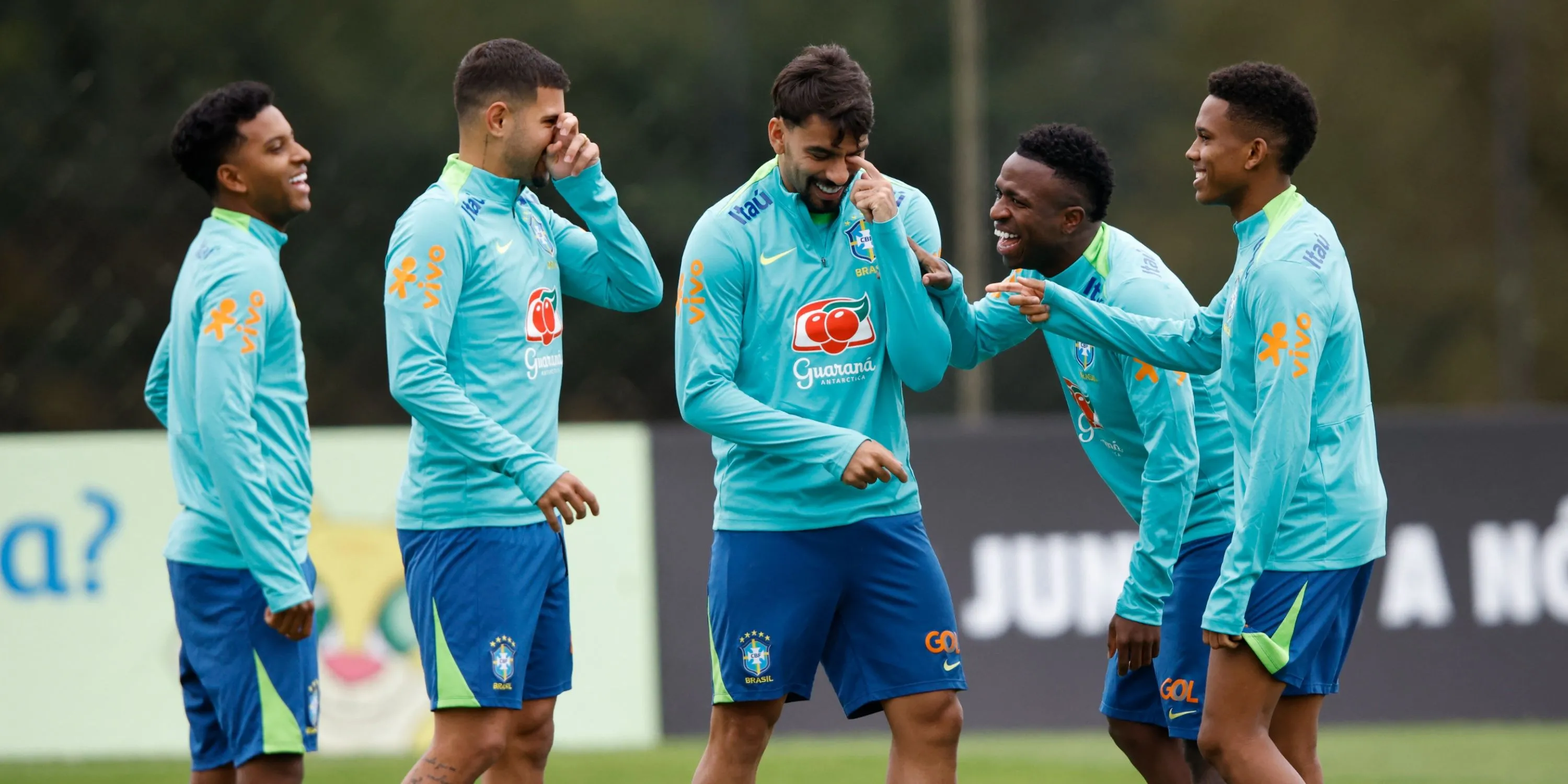 Đội hình tuyển Brazil với Lucas Paquetá và Bruno Guimarães